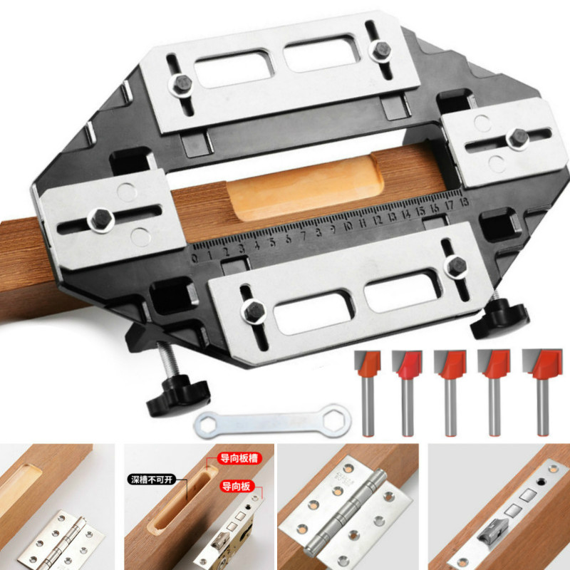 Tech Accessories Holder - جديد النجارة الشق محدد مع راوتر