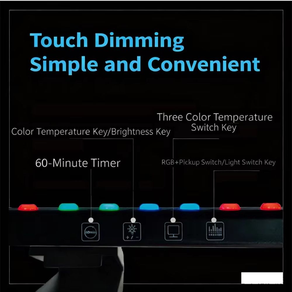 Monitor Light Bar - شريط إضاءة RGB للتحكم باللمس مع