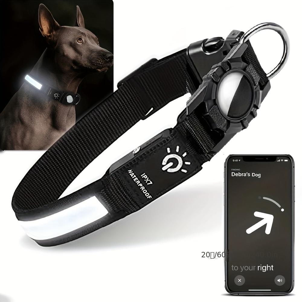 Tech Dog Accessories - جديد أطواق للحيوانات الأليفة إضاءة مقاومة