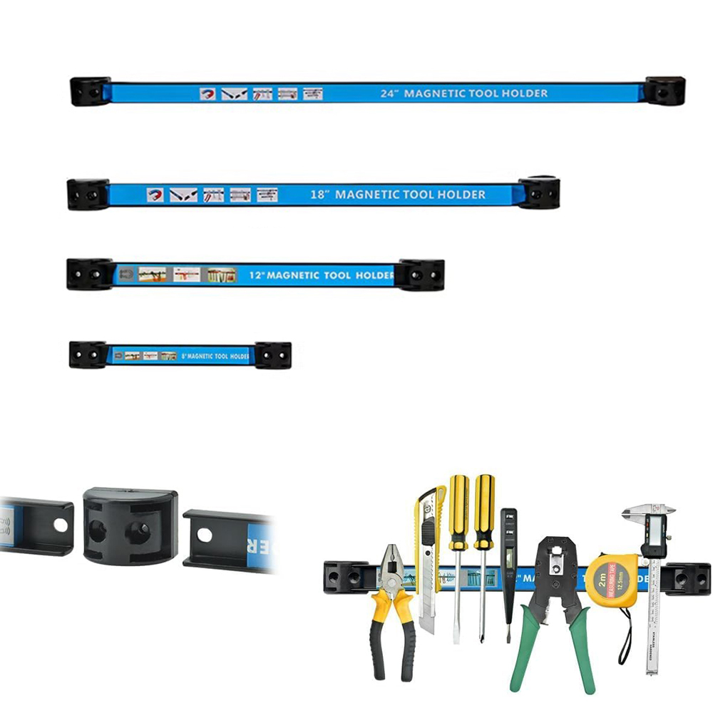 Tech Accessories Holder - حامل أدوات مغناطيسي قوي 8/12/18/24 بوصة،
