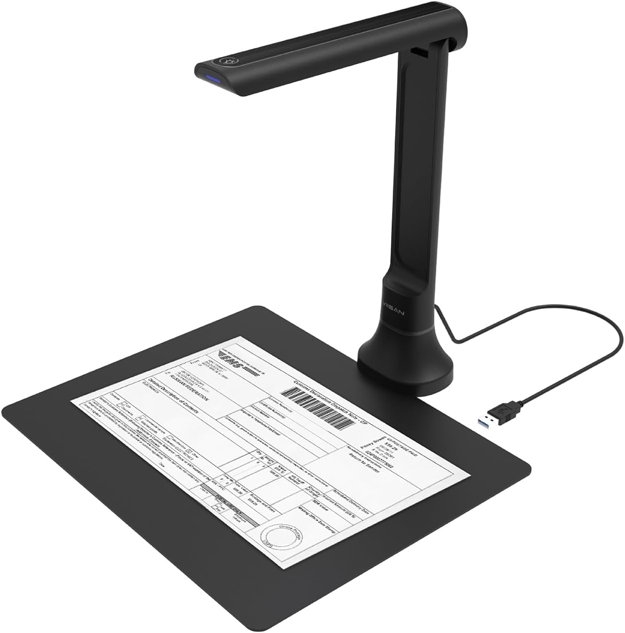 Document Scanner Portable - كاميرا وثائق VIISAN DB8401 بدقة 16