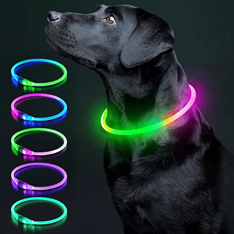 Tech Dog Accessories - مضيئة طوق الكلب ضوء تهمة القط