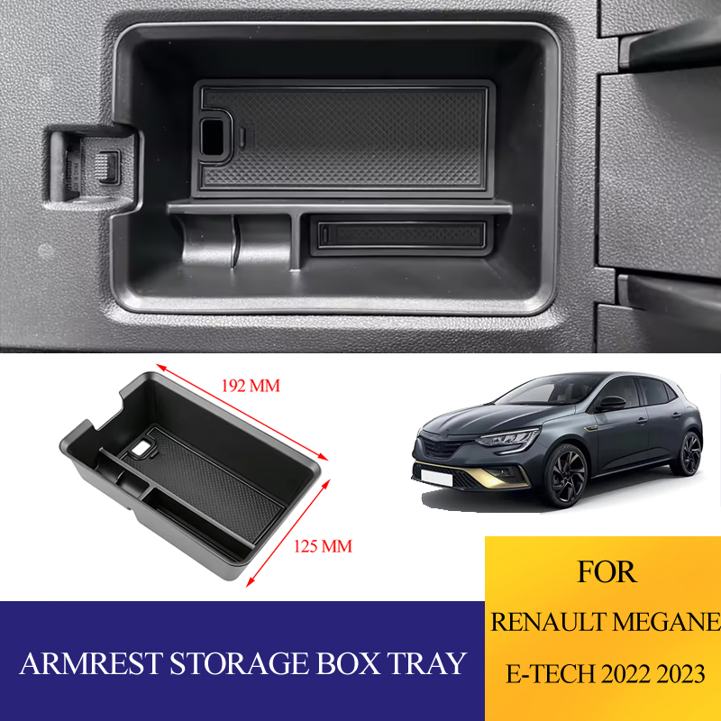 Tech Accessories Storage - صندوق تخزين مسند الذراع للسيارة من