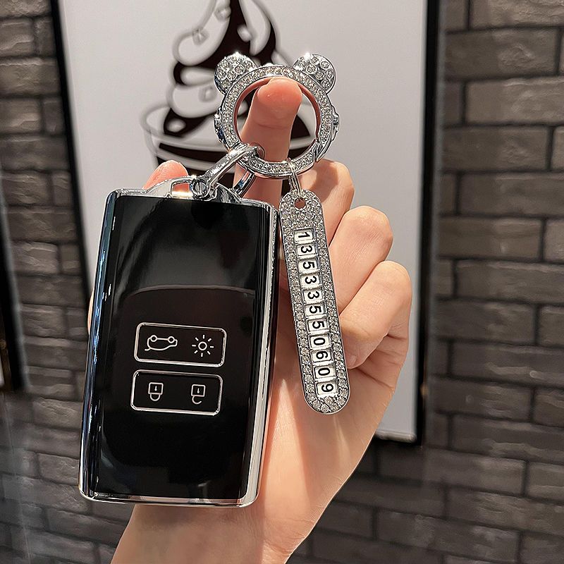 Tech Accessories Holder - حافظة مفتاح السيارة لرينو ميجان E-TECH