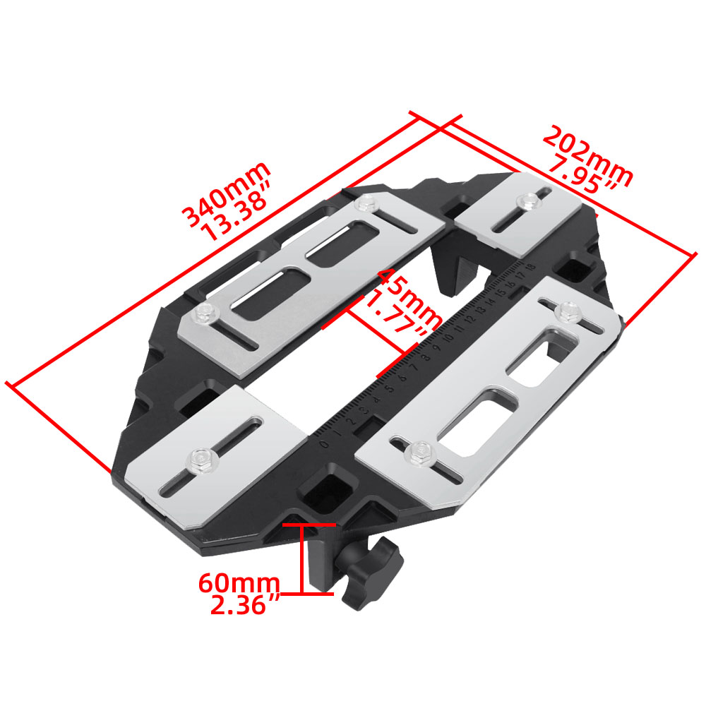 جديد النجارة الشق محدد مع راوت - مراجعة Tech Accessories Holder وسعره