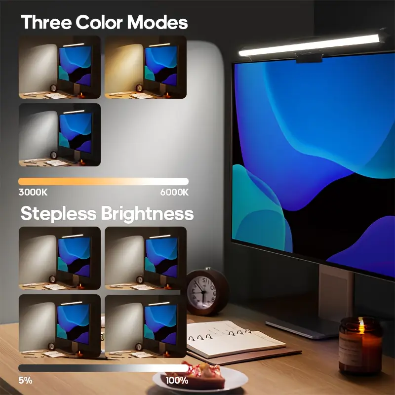 شريط إضاءة LED يعمل بالطاقة عب - مراجعة Monitor Light Bar وسعره