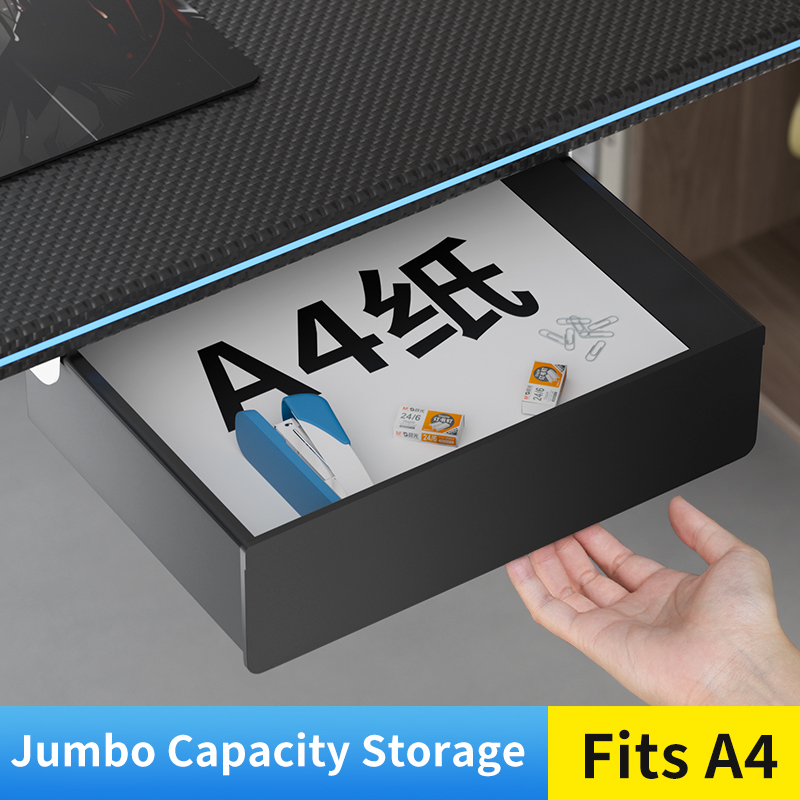 درج تحت المكتب شفاف أسود متعدد - مراجعة Tech Accessories Storage وسعره