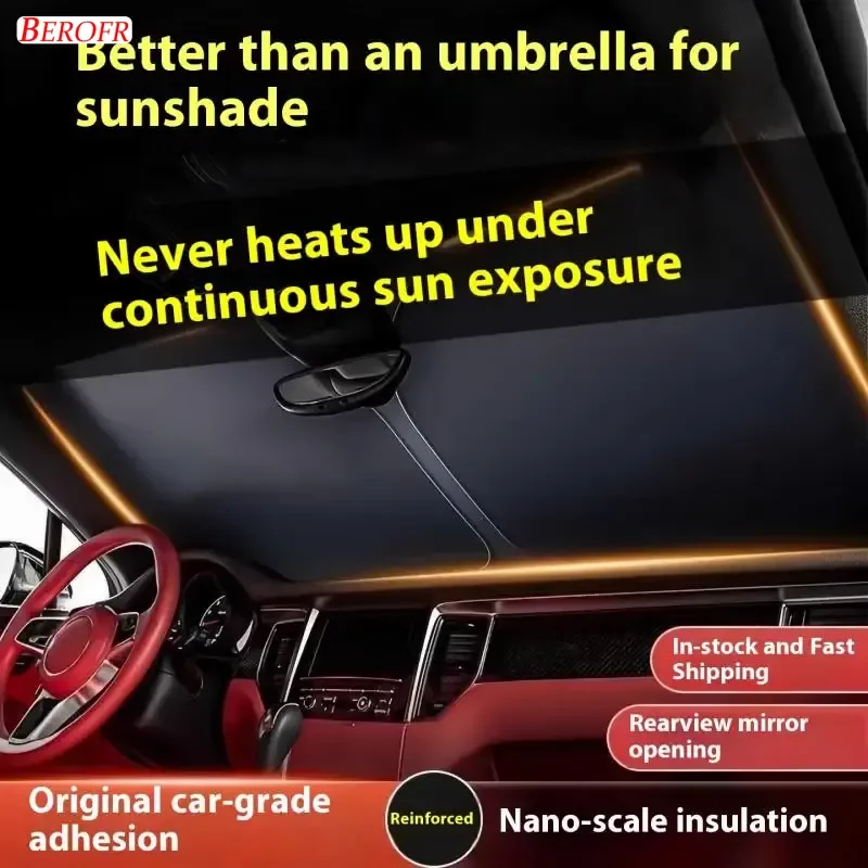 غطاء واقي من الشمس للزجاج الأم - مراجعة Tech Accessories For Car وسعره