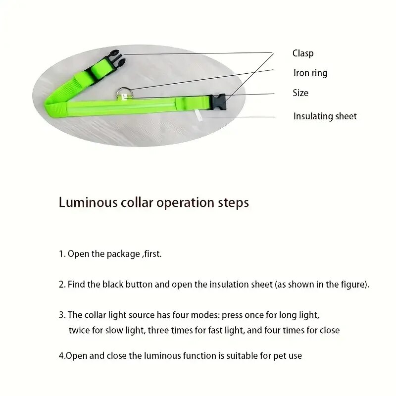 النايلون LED السلامة الليلية و - مراجعة Tech Dog Accessories وسعره