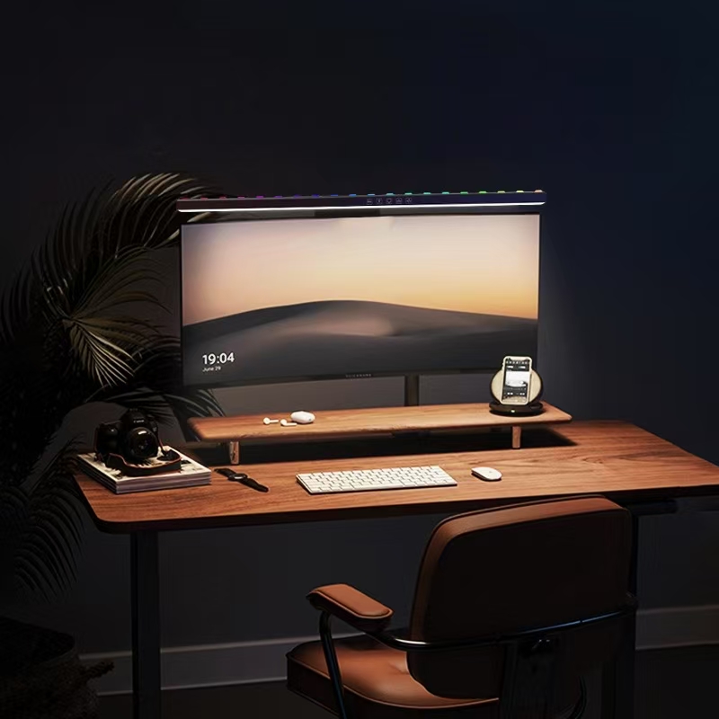 مصباح مكتبي معلق بإضاءة شاشة L - مراجعة Monitor Light Bar وسعره