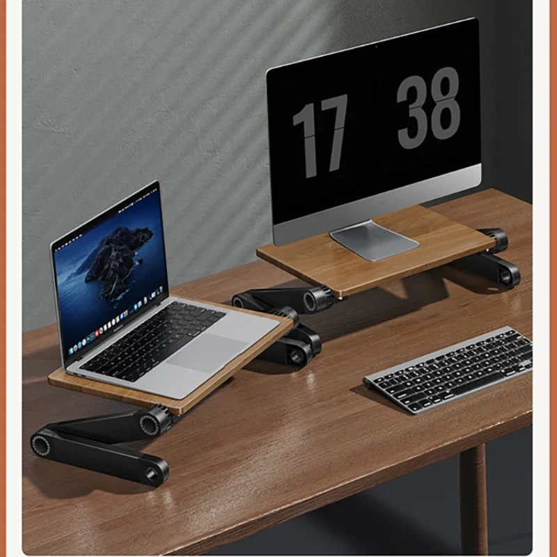 حامل ارتفاع الكمبيوتر المحمول  - مراجعة Laptop Stand Bamboo وسعره