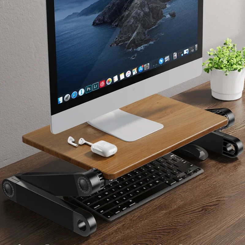 حامل ارتفاع الكمبيوتر المحمول  - مراجعة Laptop Stand Bamboo وسعره