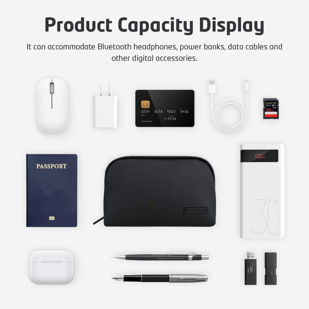 حقيبة تقنية خفيفة الوزن مقاومة - مراجعة Tech Accessories Storage وسعره