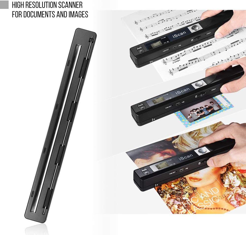 IScan-ماسح ضوئي لاسلكي محمول ب - مراجعة Document Scanner Portable وسعره