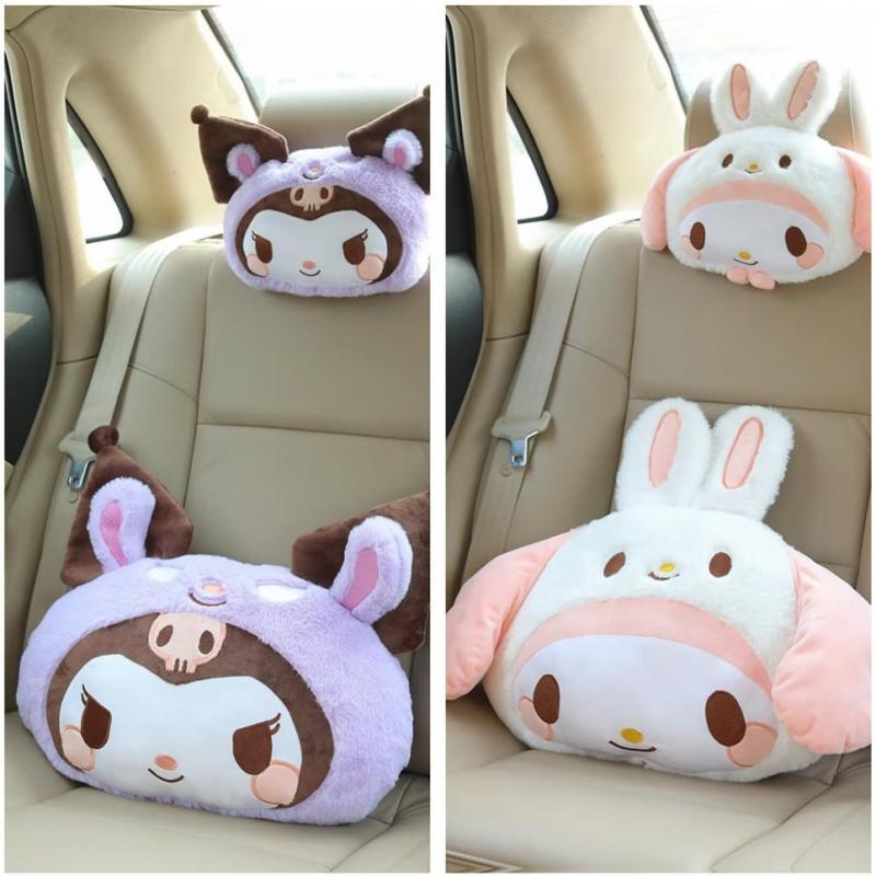 وسادة رقبة ومسند ظهر للسيارة م - مراجعة Kawaii Tech Accessories وسعره