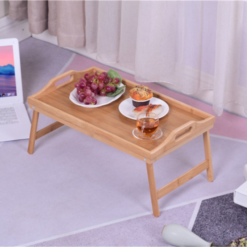 المحمولة الخيزران الخشب السرير - مراجعة Laptop Stand Bamboo وسعره