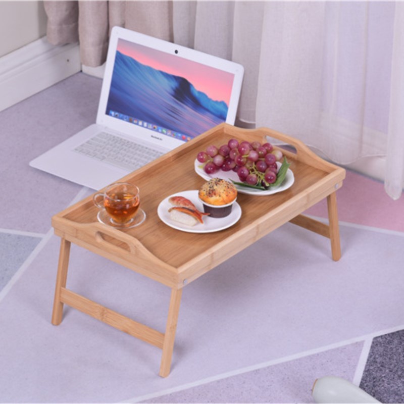 المحمولة الخيزران الخشب السرير - مراجعة Laptop Stand Bamboo وسعره