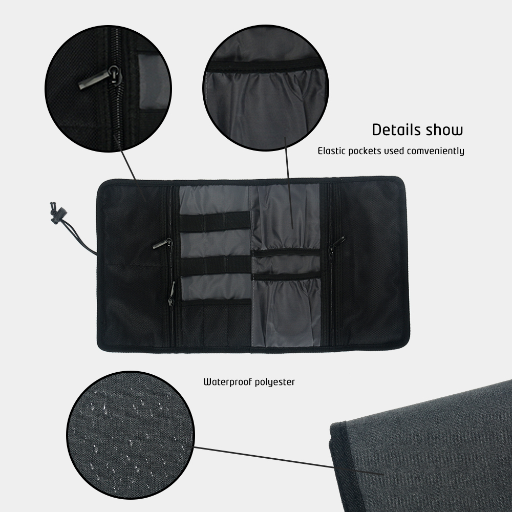 حقيبة تنظيم الكابلات المنزلية  - مراجعة Tech Accessories Storage وسعره