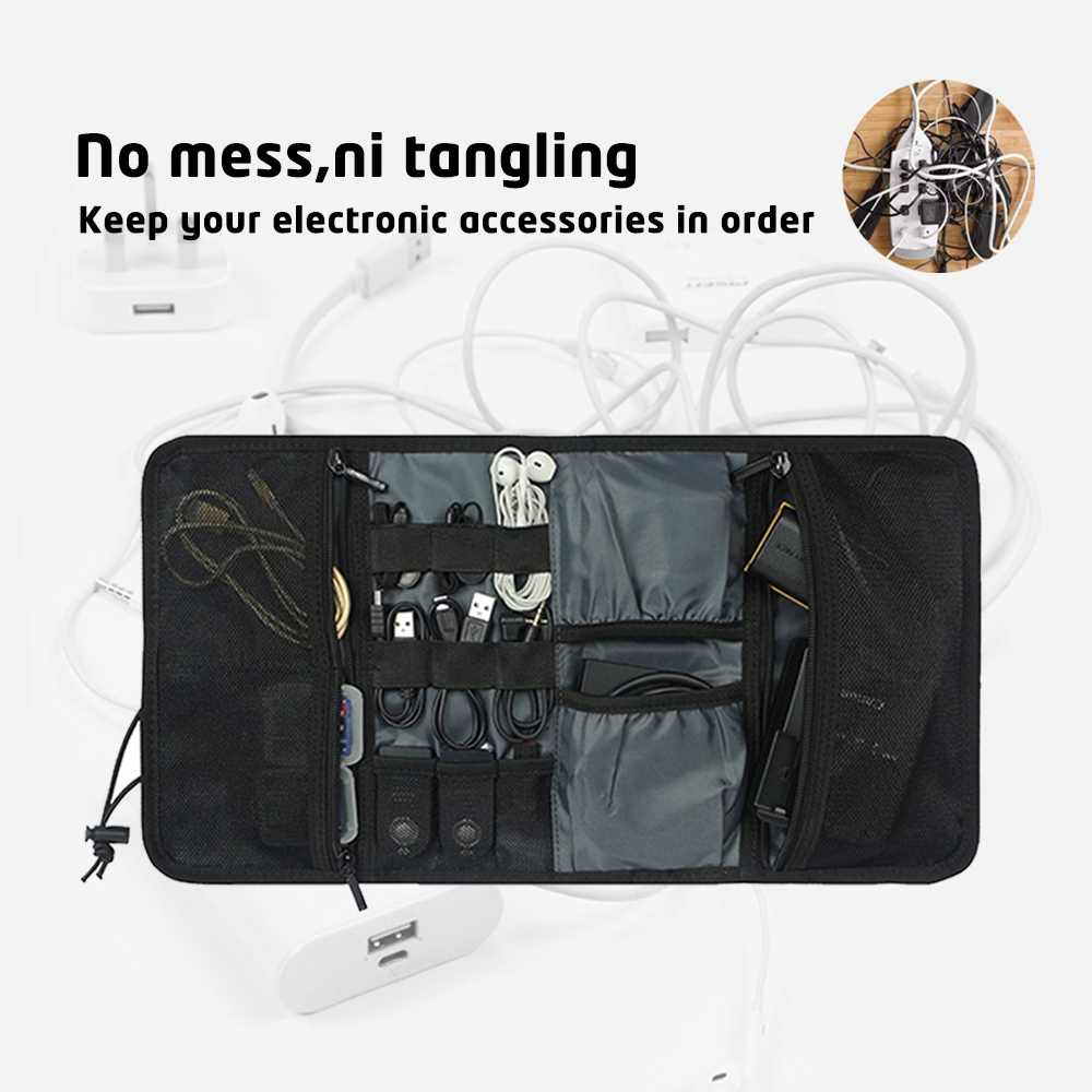 حقيبة تنظيم الكابلات المنزلية  - مراجعة Tech Accessories Storage وسعره