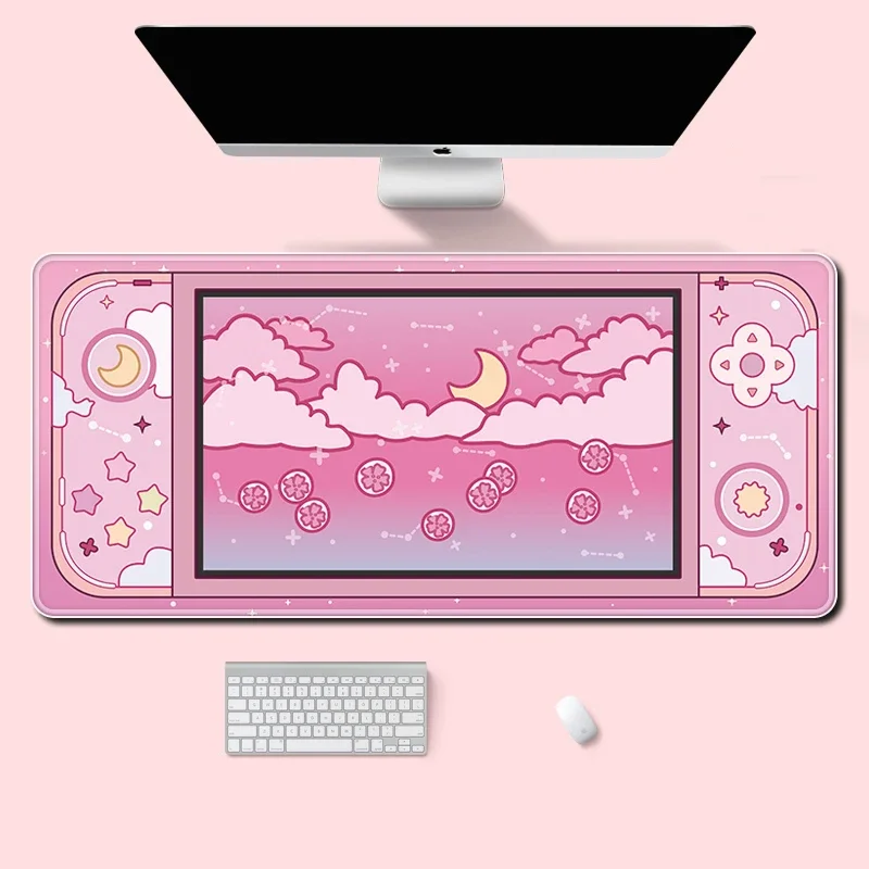 القمر والنجوم كبيرة مكتب حصيرة - مراجعة Kawaii Tech Accessories وسعره