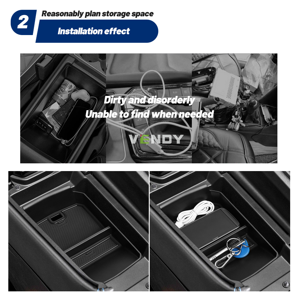 صندوق تخزين مسند الذراع المركز - مراجعة Tech Accessories Storage وسعره
