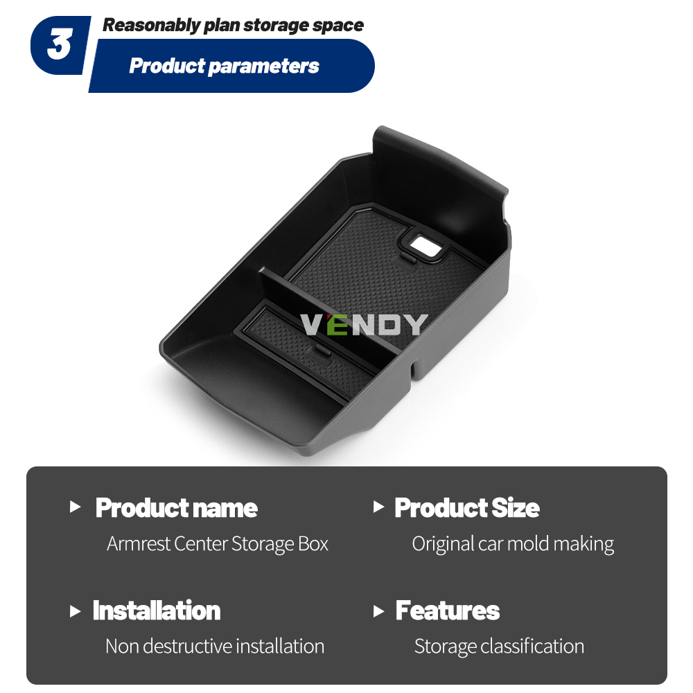 صندوق تخزين مسند الذراع المركز - مراجعة Tech Accessories Storage وسعره