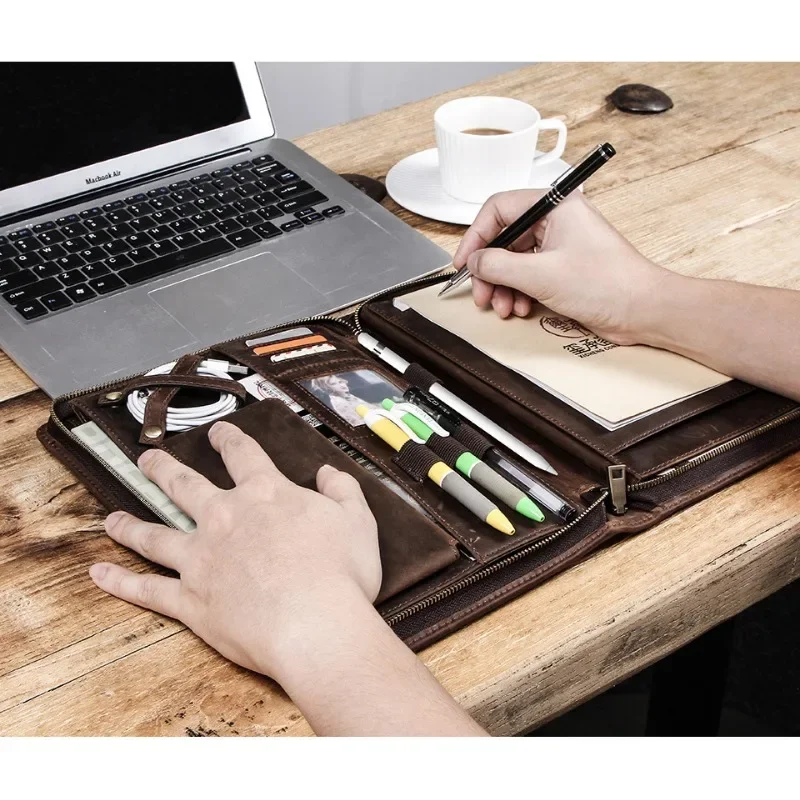 حقيبة تخزين جلدية للأجهزة اللو - مراجعة Tech Accessories Storage وسعره