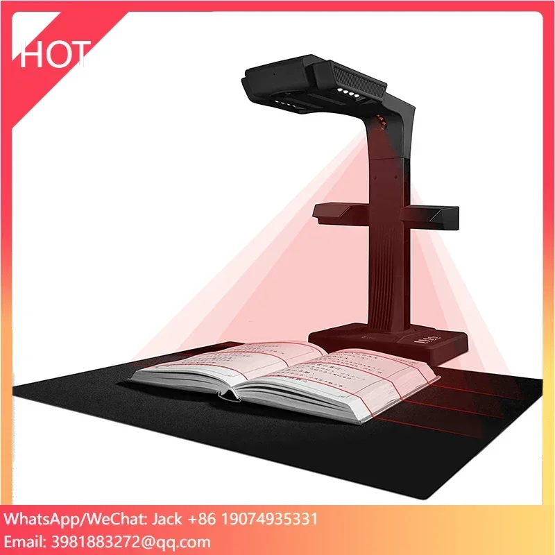 ماسح ضوئي للكتب الأكثر مبيعًا، - مراجعة Document Scanner Portable وسعره