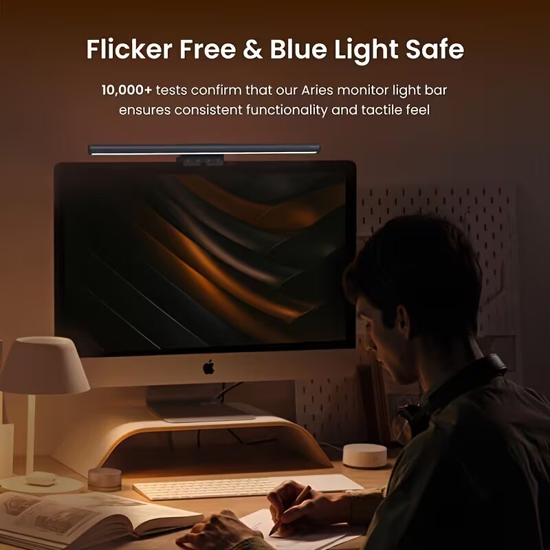 شريط إضاءة للشاشة يعمل بالـUSB - مراجعة Monitor Light Bar وسعره