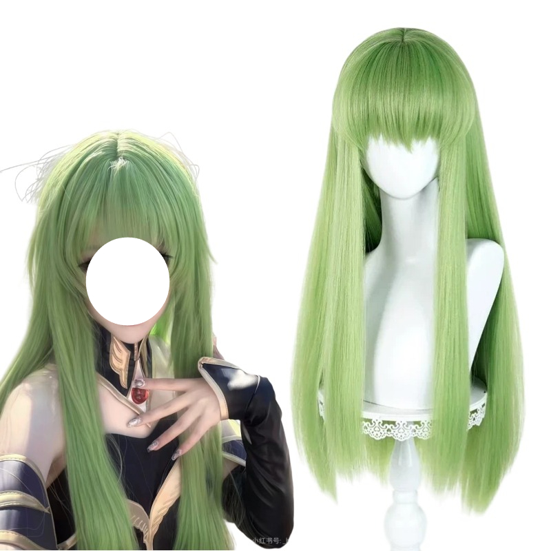 شعر مستعار أخضر طويل صناعي لشخ - مراجعة Tech Hair Accessories وسعره