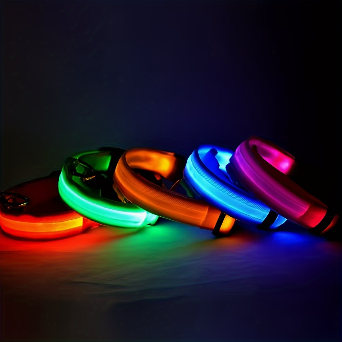 طوق كلب عاكس LED للسلامة الليل - مراجعة Tech Dog Accessories وسعره