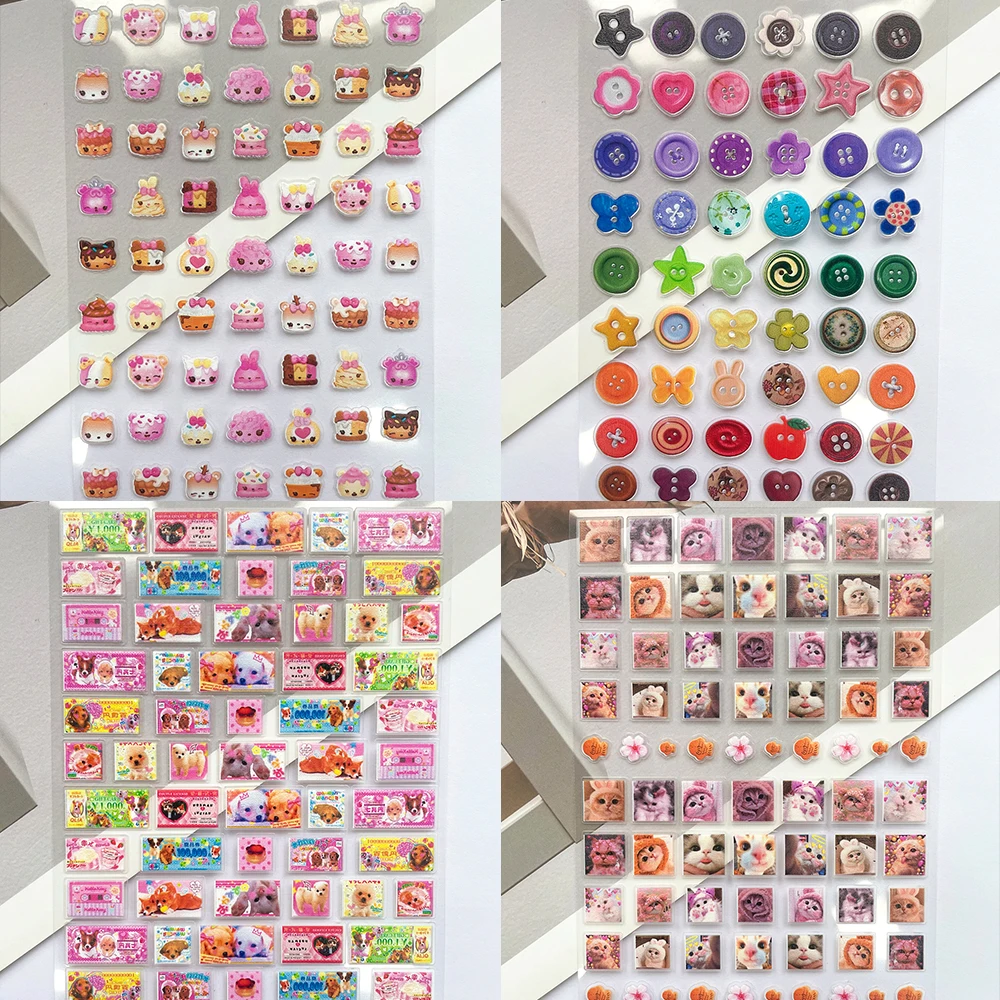 ملصقات كرتونية مضحكة للقطط من  - مراجعة Nail Tech Accessories وسعره