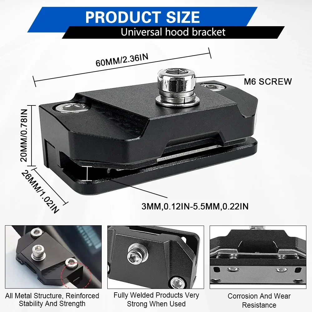 العالمي 2 قطعة هود جبل دعامات  - مراجعة Tech Accessories Holder وسعره