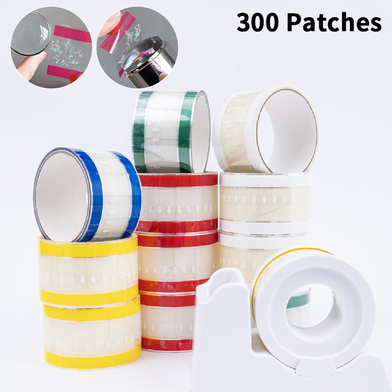 300 قطعة مسمار ختم نظافة ورقة  - مراجعة Nail Tech Accessories وسعره