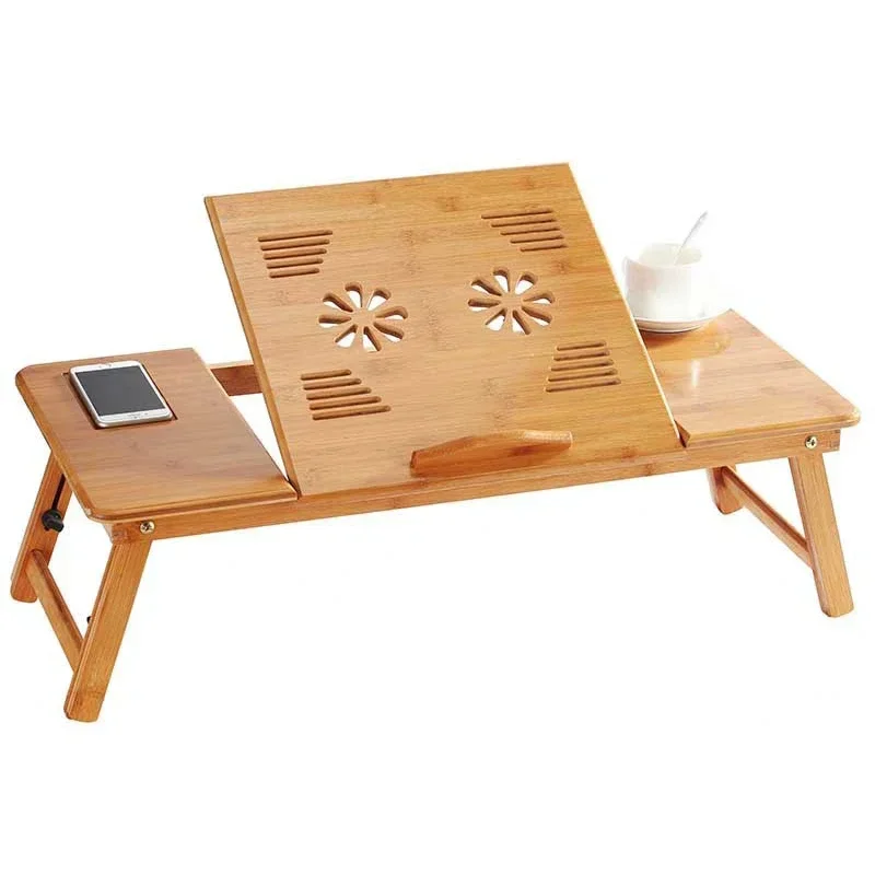 طاولة/حامل لابتوب من الخيزران  - مراجعة Laptop Stand Bamboo وسعره