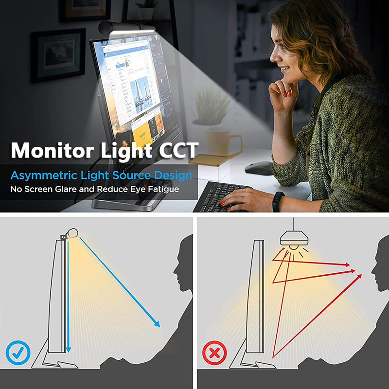 يعتم الإضاءة الجدول مصباح 30 س - مراجعة Monitor Light Bar وسعره